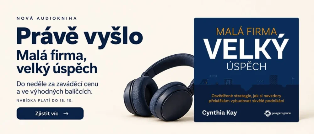 Právě vyšlo: Malá firma, velký úspěch + 📦 Dva balíčky k vydání | ProgresGuru