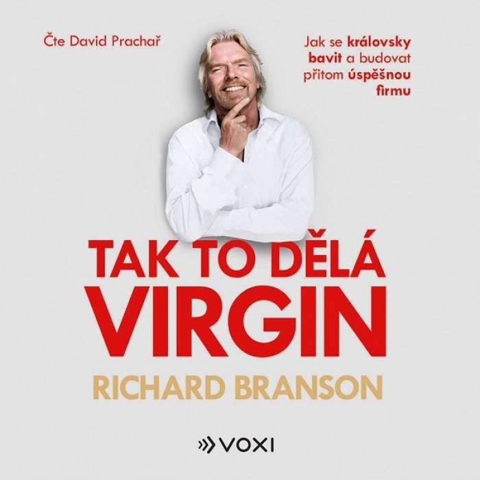 Audiokniha Tak to dělá Vrigin - Richard Branson (David Prachař) - ProgresGuru
