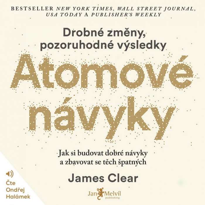 Audiokniha Atomové návyky - James Clear (Ondřej Halámek) - ProgresGuru