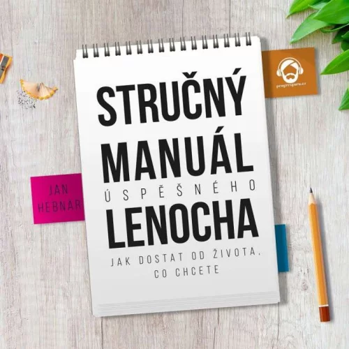 Audiokniha Stručný manuál úspěšného lenocha - Jan Hebnar (Gustav Bubník) - ProgresGuru