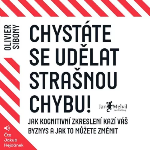 Audiokniha Chystáte se udělat strašnou chybu - Olivier Sibony (Jakub Hejdánek) - ProgresGuru
