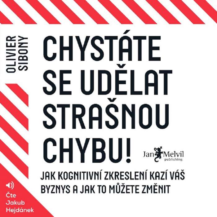 Audiokniha Chystáte se udělat strašnou chybu - Olivier Sibony (Jakub Hejdánek) - ProgresGuru