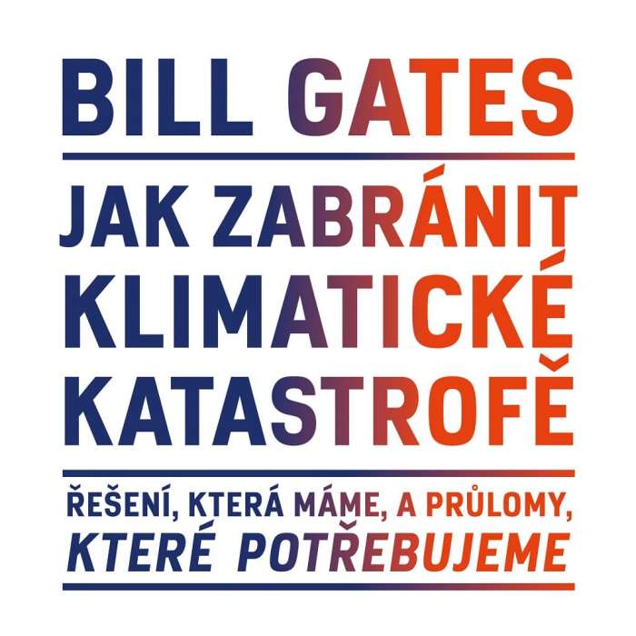 Audiokniha Jak zabránit klimatické katastrofě - Bill Gates (Borek Kapitančik) - ProgresGuru