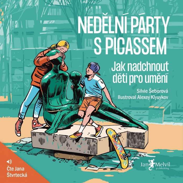 Audiokniha Nedělní párty s Picassem - Silvie Šeborová, Alexej Klyuykov (Jana Štvrtecká) - ProgresGuru