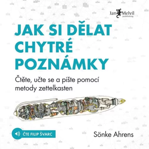 Audiokniha Jak si dělat chytré poznámky - Sonke Ahrens (Filip Švarc) - ProgresGuru