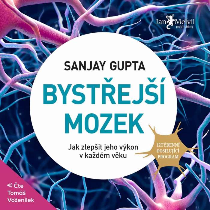 Audiokniha Bystřejší mozek - Sanjay Gupta (Tomáš Voženílek) - ProgresGuru