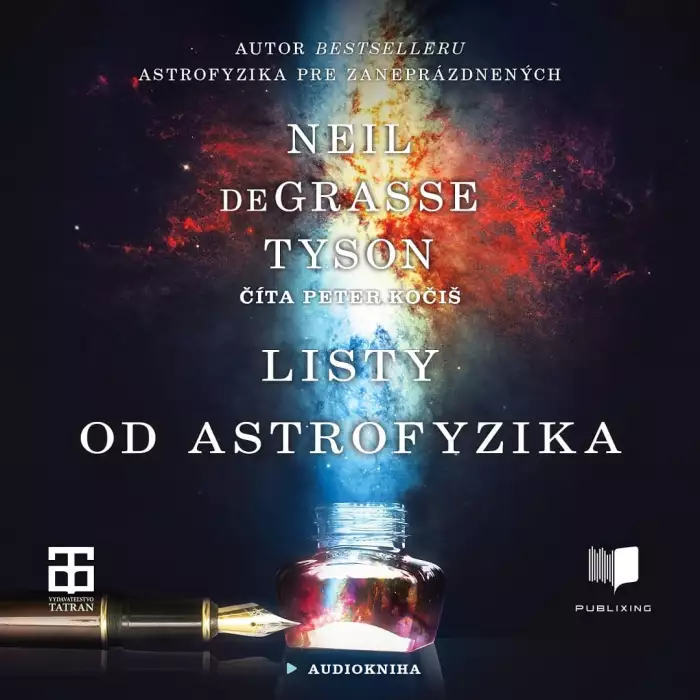 Audiokniha Listy od astrofyzika - Neil deGrasse Tyson (Peter Kočiš) - ProgresGuru