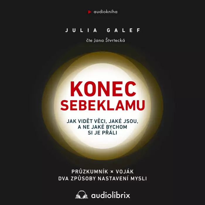 Audiokniha Konec sebeklamu |  Julia Galef (Ivana Milbachová) | ProgresGuru
