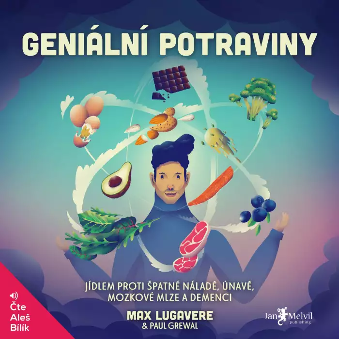 Audiokniha Geniální potraviny - Max Lugavere (Aleš Bílík) | ProgresGuru