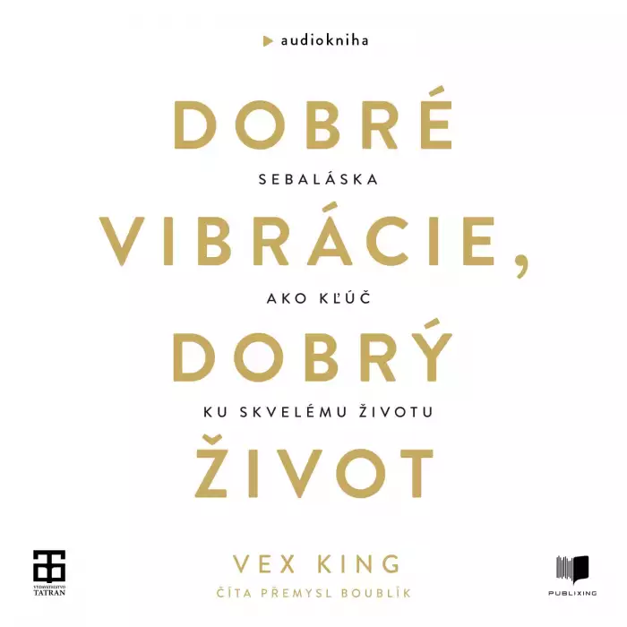 Audiokniha Dobré vibrácie, dobrý život | Vex King (Přemysl Boublík) | ProgresGuru