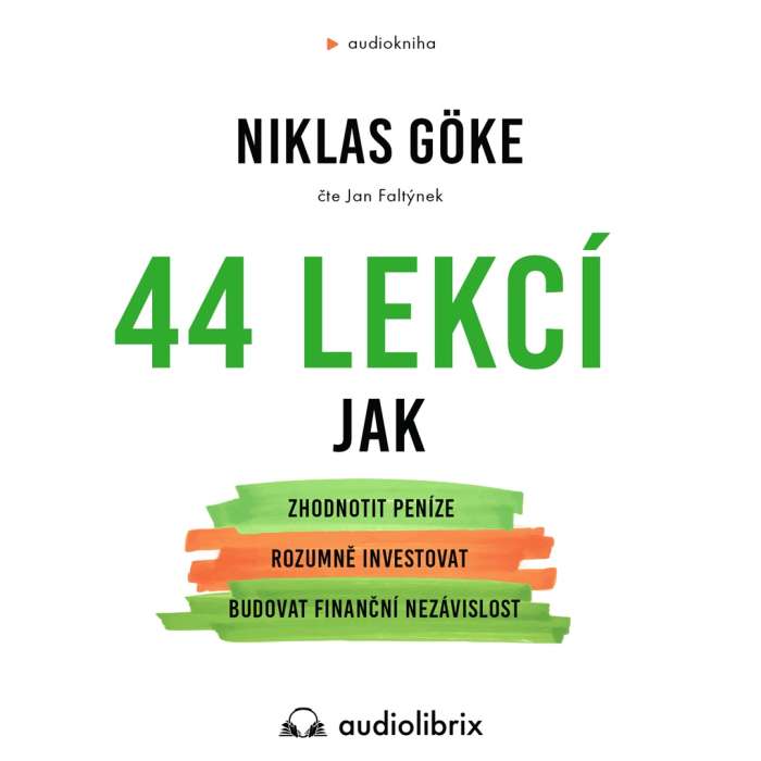 Audiokniha 44 lekcí - Niklas Göke (Jan Faltýnek) | ProgresGuru