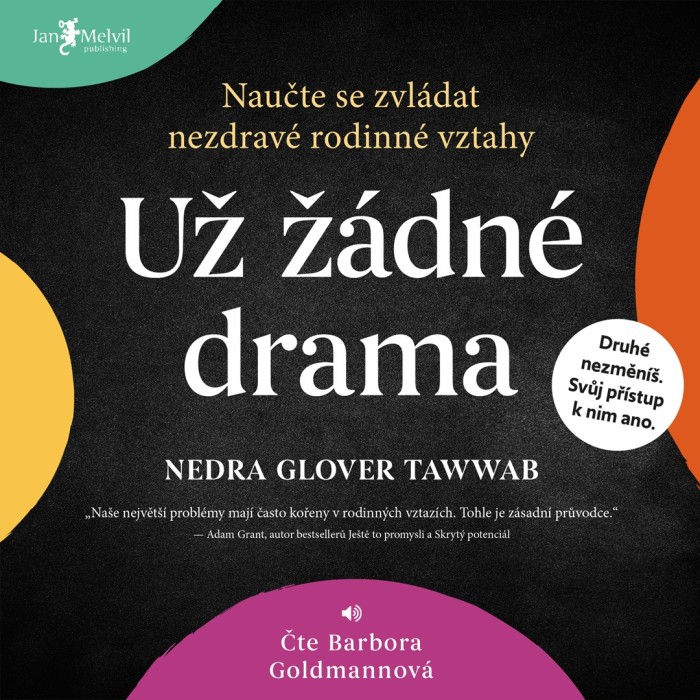 Audiokniha Už žádne drama - Nedra Glover Tawwab (Barbora Goldmannová) | ProgresGuru