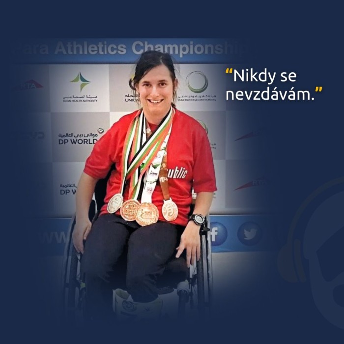 Anička - paraatleka, nikdy se nevzdá | ProgresGuru