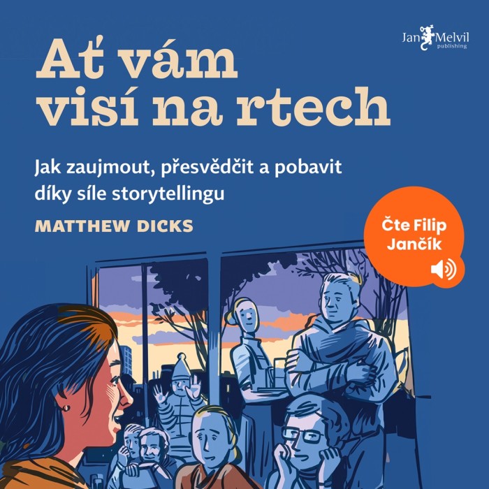 Audiokniha Ať vám visí na rtech - Matthew Dicks (FIlip Jančík) | ProgresGuru
