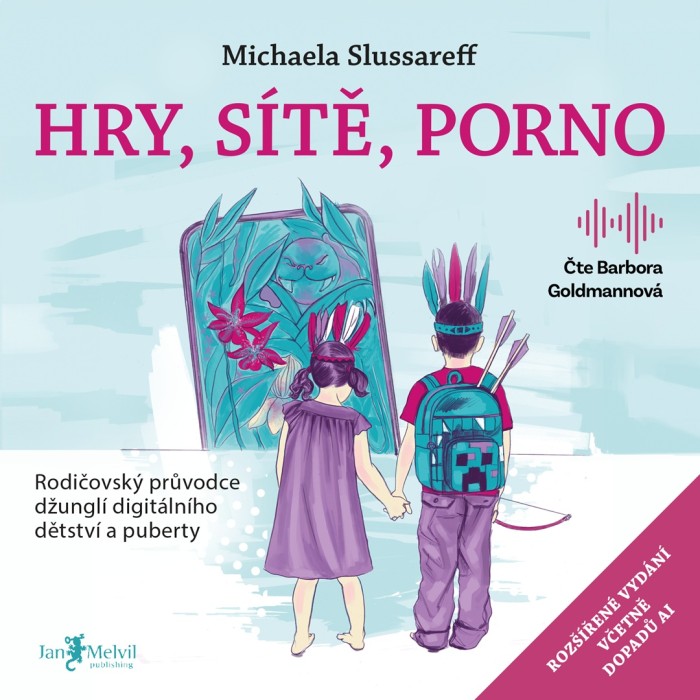 Audiokniha Hry, sítě, porno - Michaela Slussareff (Barbora Goldmannová) | ProgresGuru