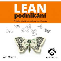 Audiokniha Lean podnikání - Ash Maurya (Jan Hyhlík) - ProgresGuru